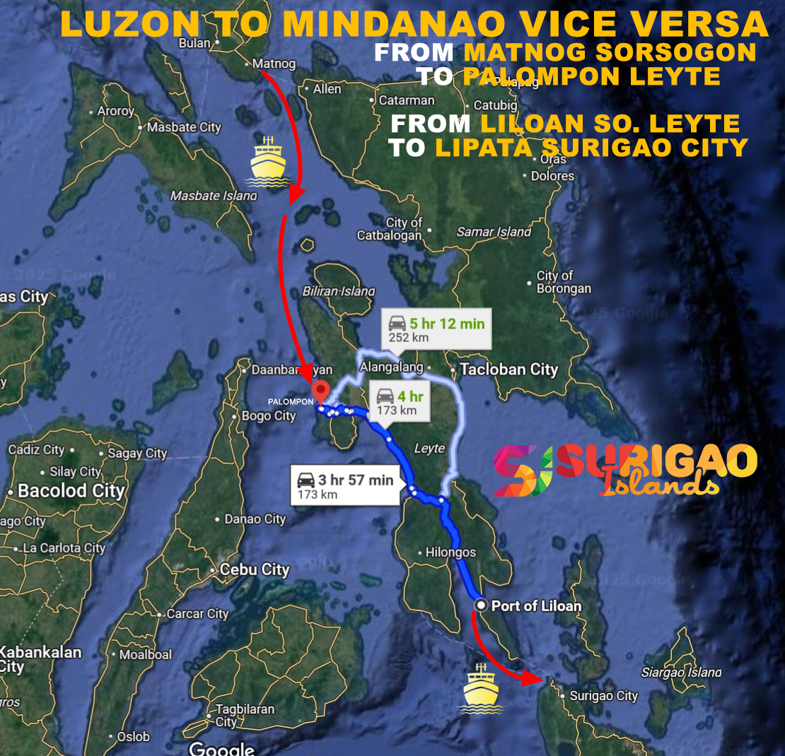 Matnog to Palompon